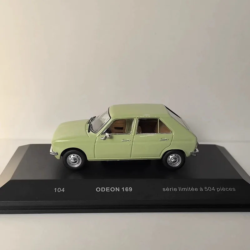 

ODEON 1/43 104 ODEON 169 Коллекционная модель автомобиля из сплава, статическая, для декора, праздничные подарки, игрушки, сувенир