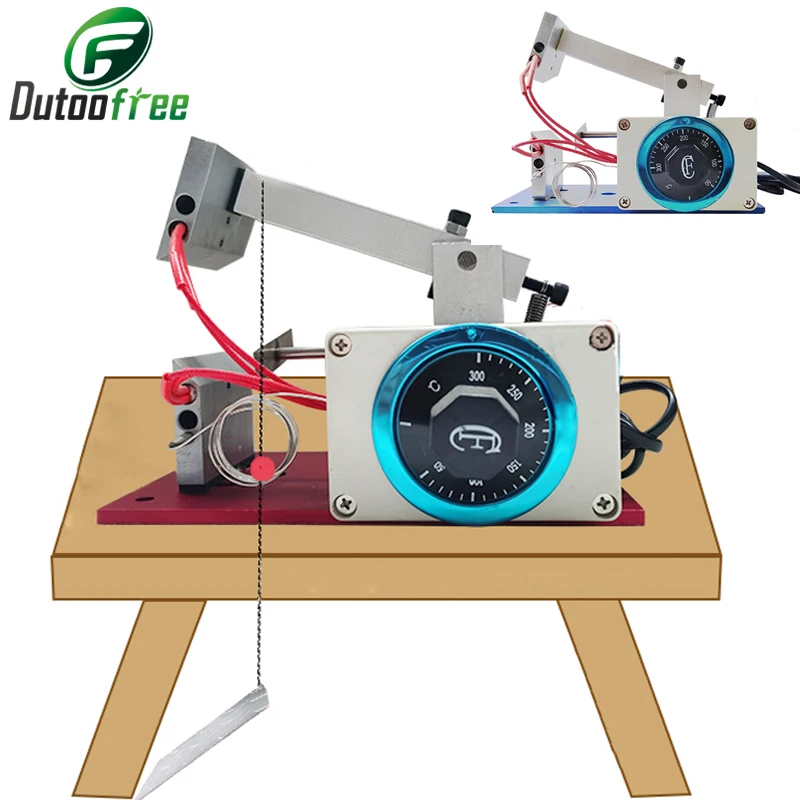 220V Electric Heating Wire Stripping Machine 0-300 ° C Temperature -adjustment Headphone Cable Peler Stripper 1-100mm