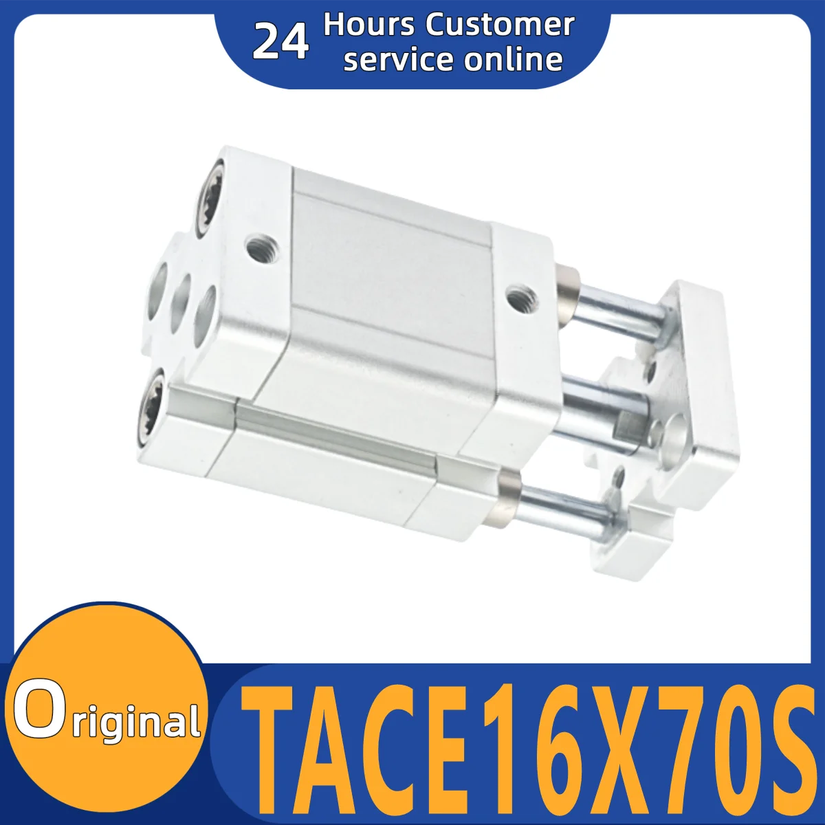 

Brand new original guide rod cylinder TACE16X70S TACE16X75S TACE16X5 TACE16X10