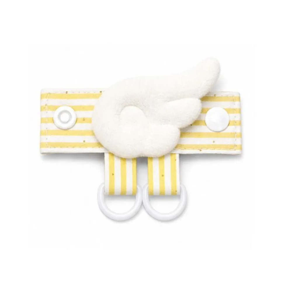 New Display Buckle Bag Hanging Buckle Handmade Wing Pattern Cartoon Doll Keychain Cute Cartoon Bag Charm Pendant