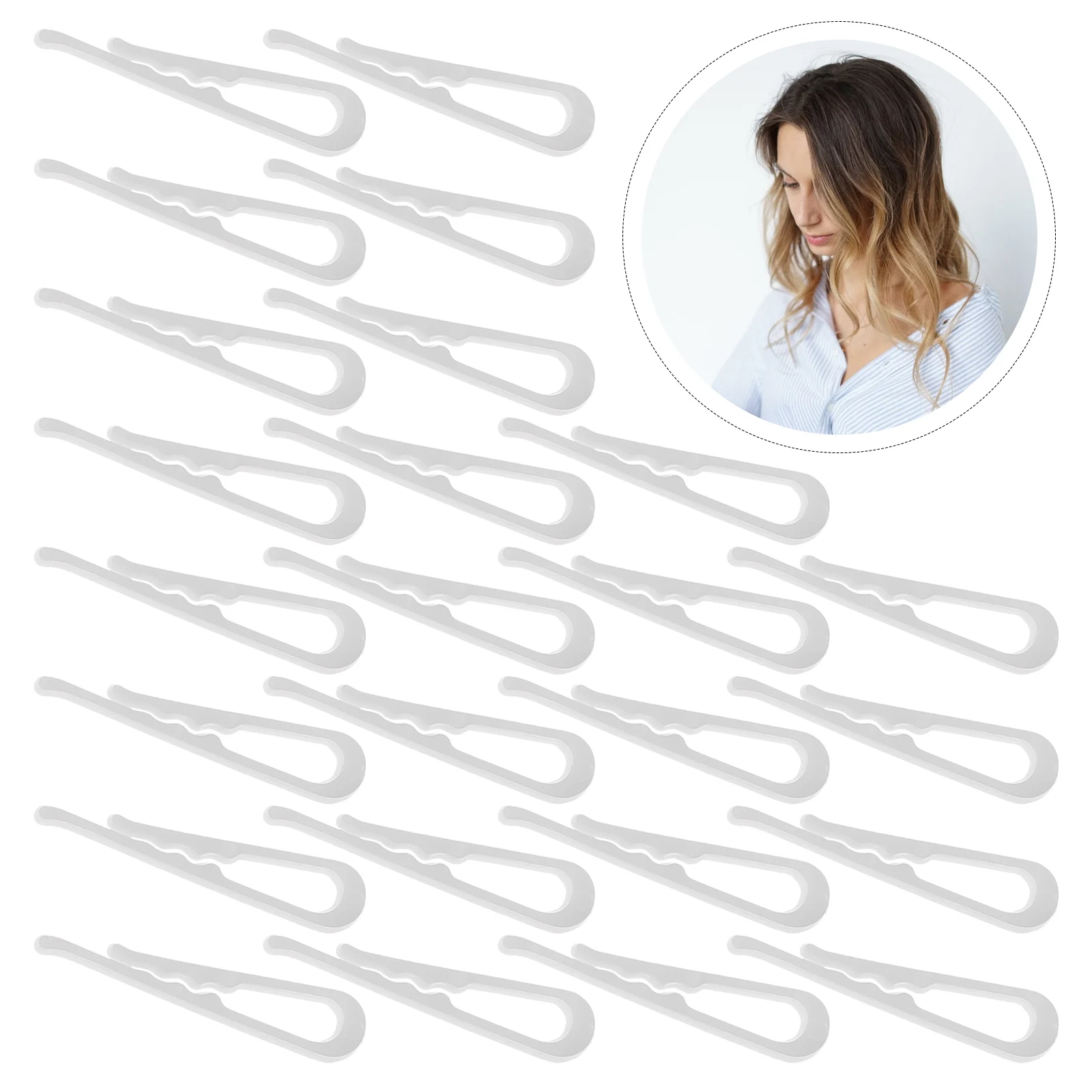 

200 Pcs Plastic Alligator Clips Shirt Clamps Clothes Fixing Garment Accessories Laundry Securing Ties Sleepwear