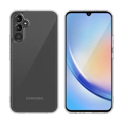 For Samsun A14 A24 4G Back Cover Samsung Clear TPU Case For Galaxy A55 5G A15 A35 A25 A33 A53 A13 A32 A73 A52 A51 A12 Cases