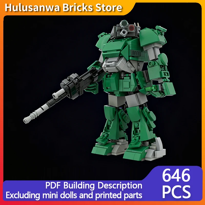 

Popular Anime Model MOC Building Bricks Heavy Combat Mecha Modular Technology Gifts Holiday Assemble Children Toys Suit