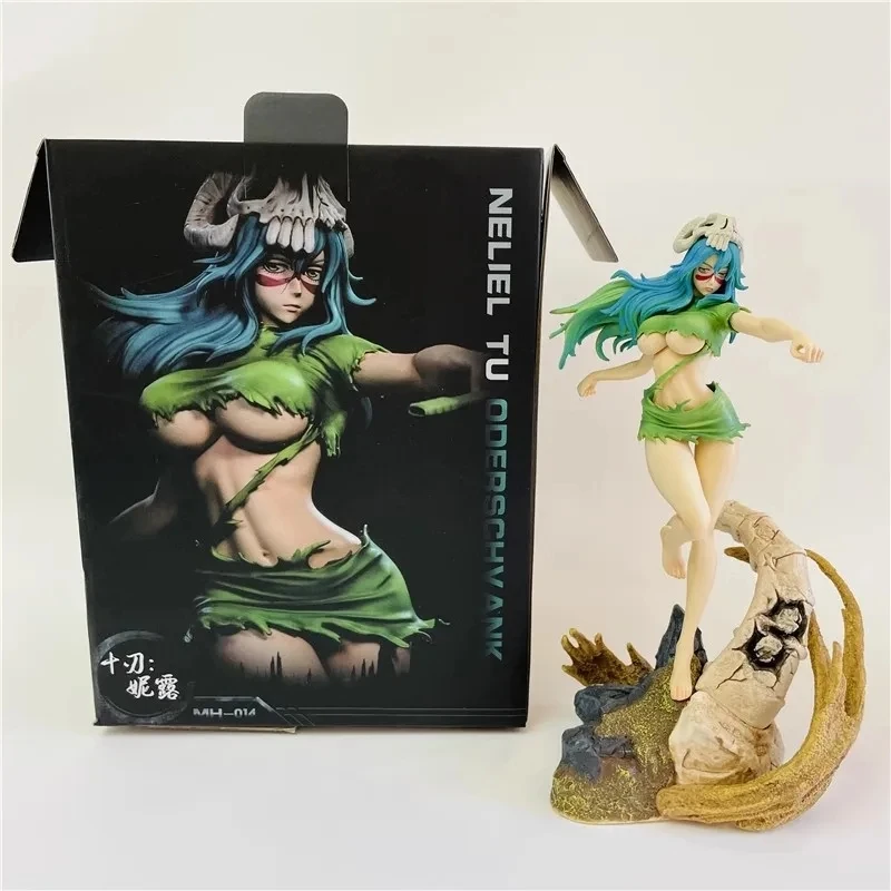 Anime Figure Pvc Action Figure Collection Bleach Neliel Tu Oderschvank Ulquiorra Cifer Model Dolls Figurines Decoration view 3