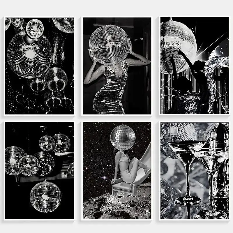 Disco Ball Poster F…