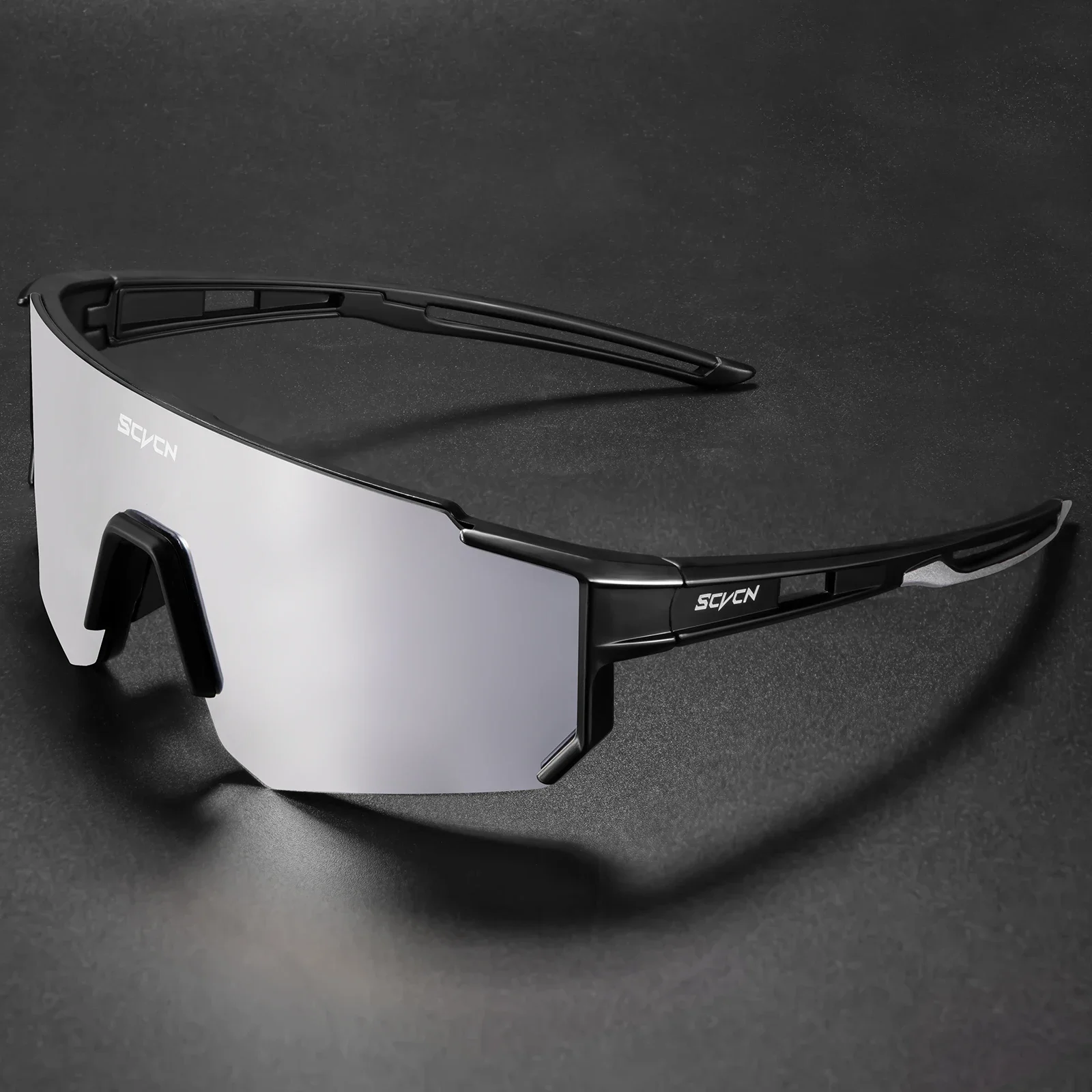 SCVCN Wanderbrillen Outdoor Radfahren Sonnenbrillen für Damen Herren MTB Fahrradbrille Sport Bergsteigen Radfahren UV400 Brille