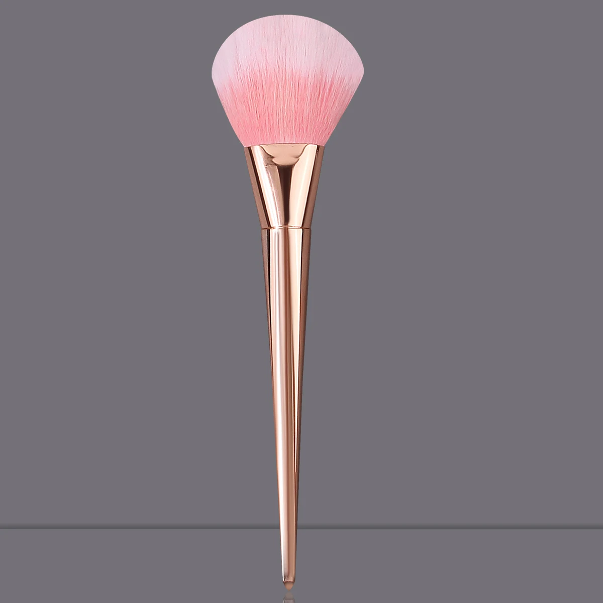 1 pezzo di pennello per fard viso soffice e morbido, detergente multifunzionale per polvere per nail art, facile per i principianti da trasportare strumenti di bellezza