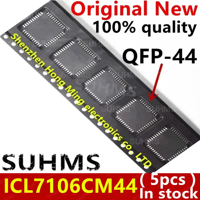 (5 stuk) 100% Nieuwe ICL7106 ICL7106CM44 QFP-44