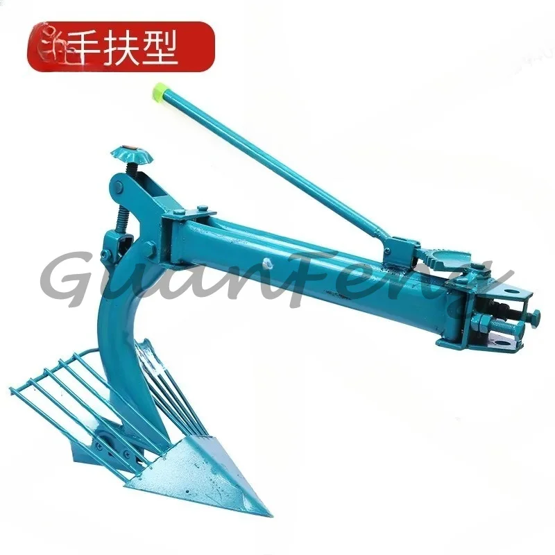 Miniature cultivator, manual harvesting plow, sweet potato harvesting plow