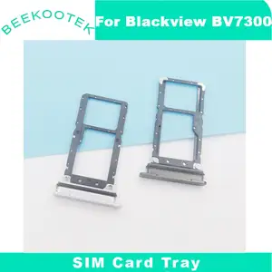 Bilashmart Original Blackview BV7300 SIM Card TF SIM Card Tray Cell Phone SIM Holder Slot Adapter Parts Blackview BV7300 Smart Phone