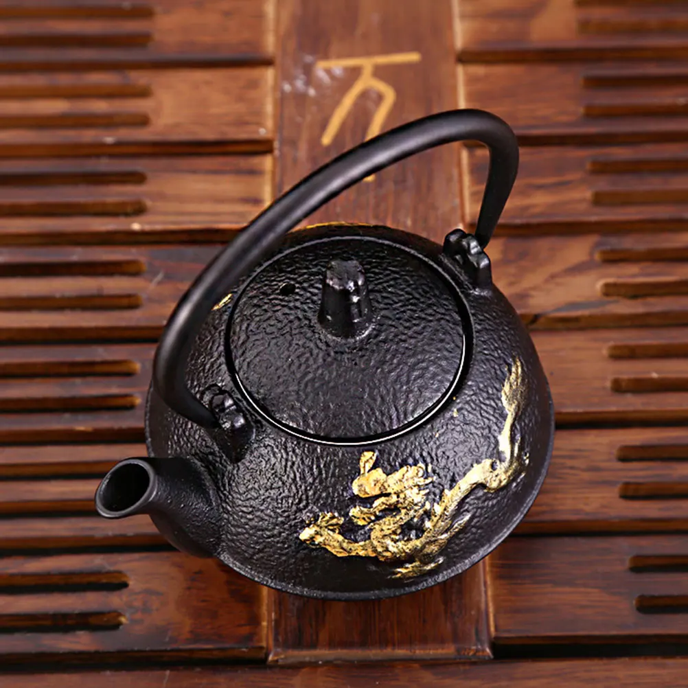 

Iron Kettle Thermal Insulation Teapot Japanese Pots Retro Cast Family Size Kitchenware Metal Sturdy Easy Clean