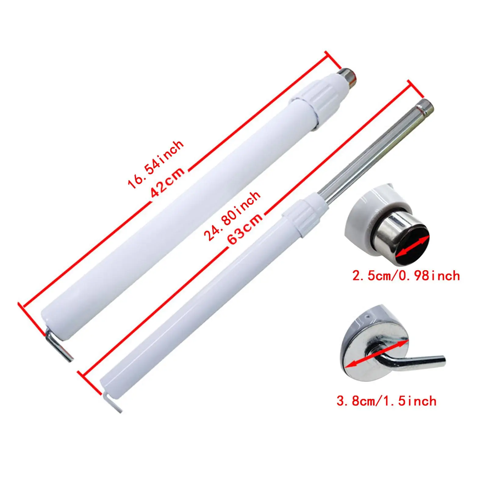 Electric Fan Support Rod Sturdy Professiona Maintenance Multifunction Easy to Install Accessories Lightweight Stable Fan Lifting