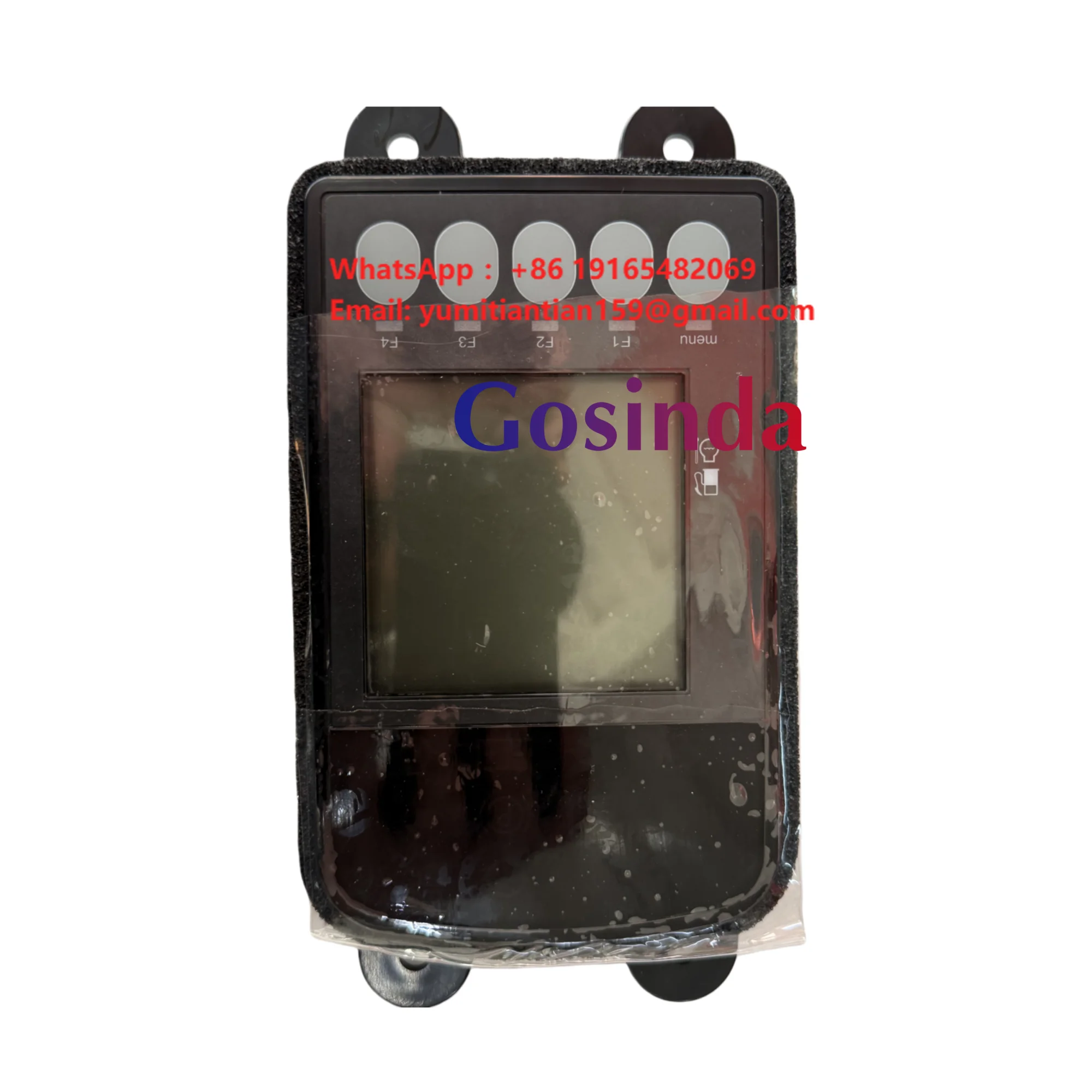 Excavator LCD Monitor Display Panel ABS Plastic 12V/24V 172B03-15000 172B03-17257 172B03-17258 172B03-17259 for ViO35 ViO55