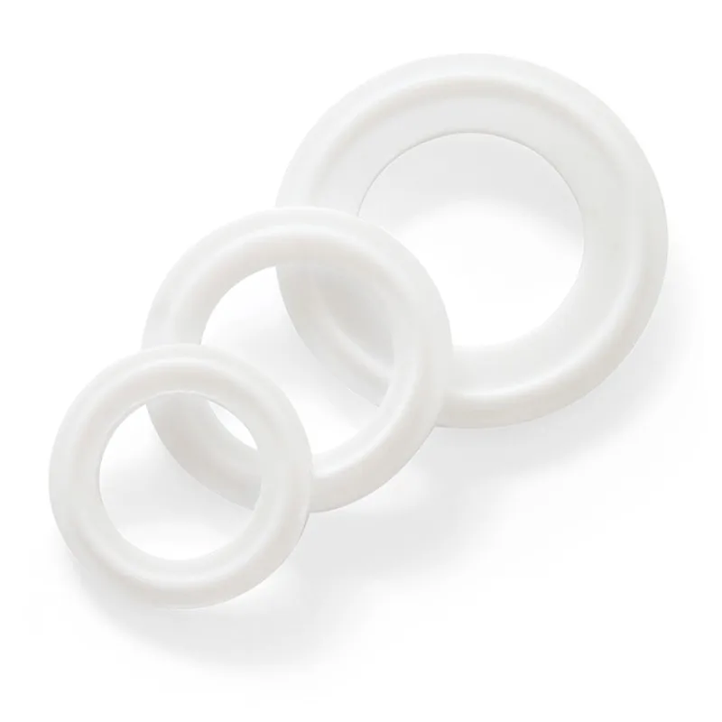 

5Pcs 19MM-108MM Sanitary Tri Clamp PTFE Gasket Tri Clamp Tri Clover Gasket Sanitary Pipe Fitting WF2310