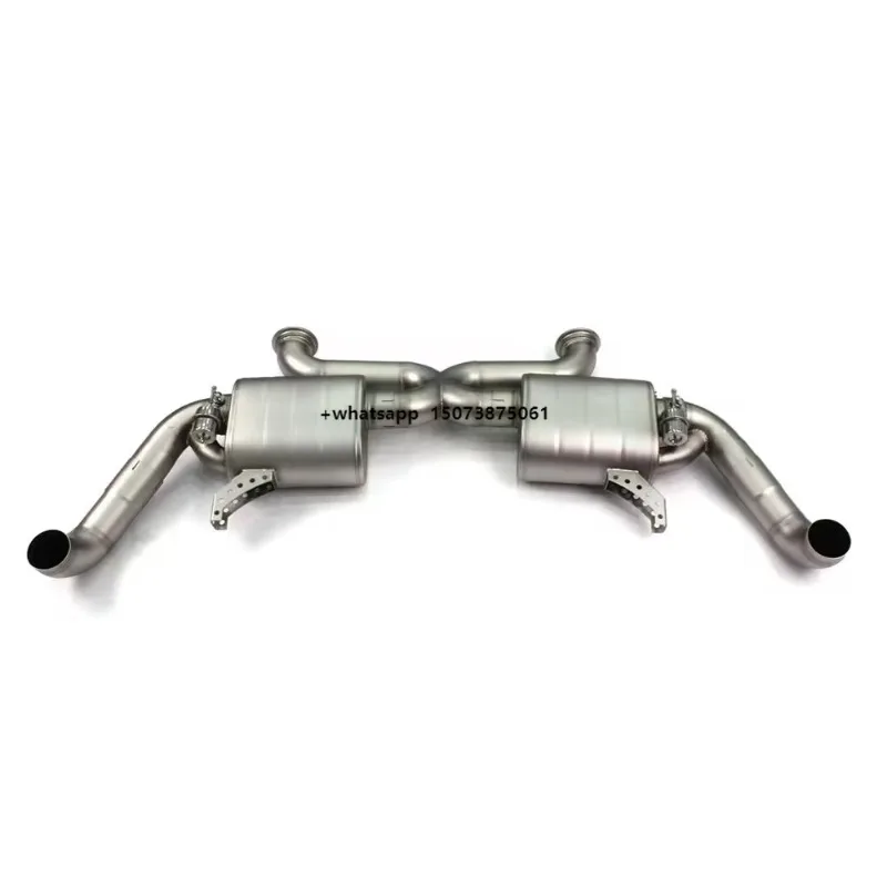 

EXR Car Exhaust Catback Muffler for for R8 V8 4.2L 304 Stainless Steel Pipes High Performance Automobile Exhaust Catback