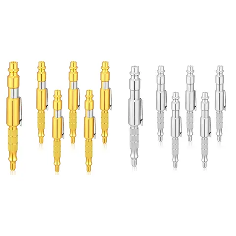 조절식 포켓 플러그 에어 블로우 건 에어 블로어, 컴프레서 에어 블로어 펜, 먼지 청소용, 1/4In I/MType, 6 개