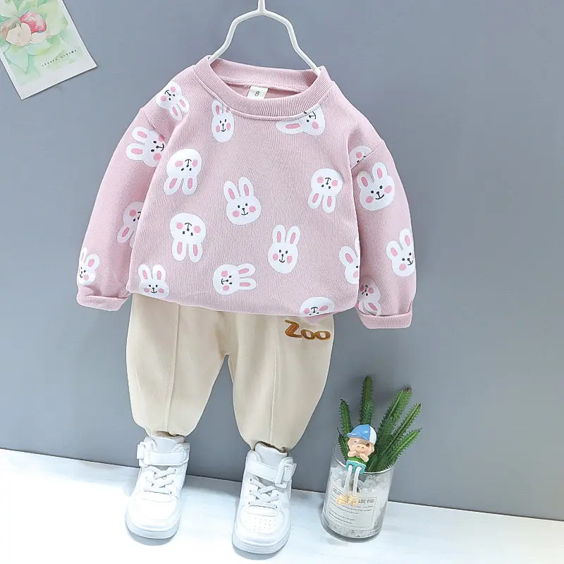

Kids Suits Long Sleeve T Shirt+Pants 2Pcs/Set 0-5 YEARS New Boys Clothing Spring Autumn Kids Kids Cartoon Boy Tracksuits