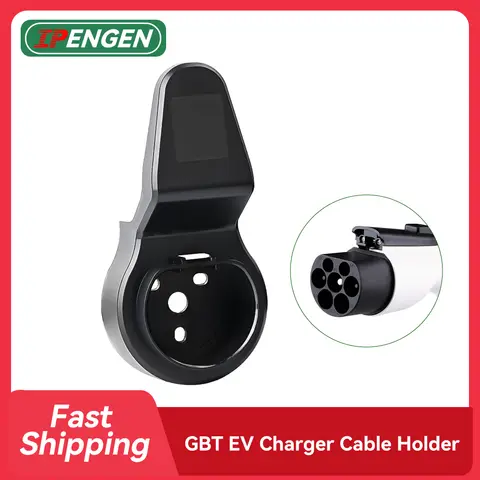 IPENGEN EV-Support de odorde charge S6 pour véhicule électrique, prise GBT, protection supplémentaire, plomb pour boîte murale