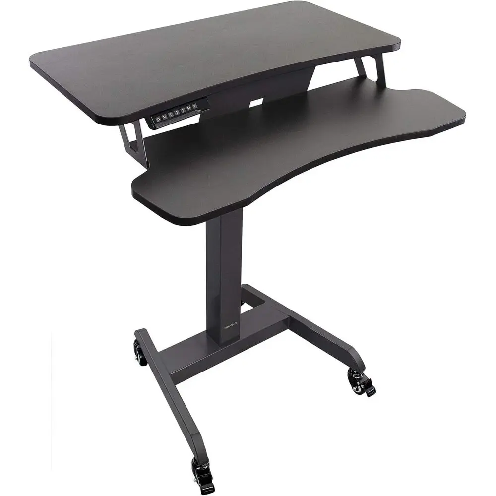 

Heavy-Duty Rolling Standing Desk for Office & Commercial Use | Mobile Workstation with Wheels