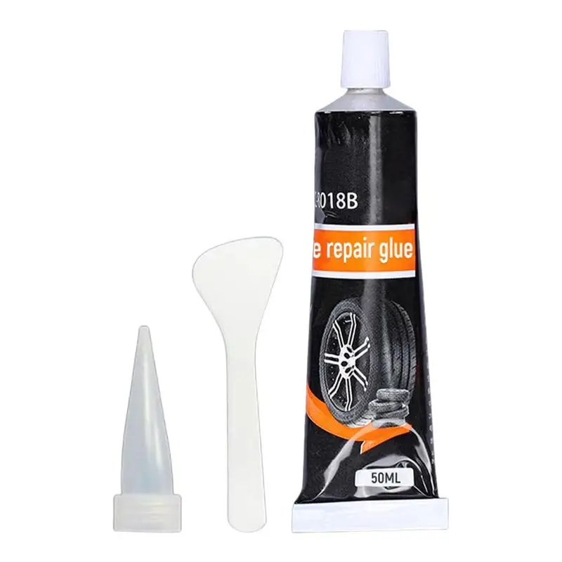 Rubber Cement Tire Repair 50ml Tire Repair Sealant Tire Puncture Repair For Side Bonding Or Tire Leakage Auto Tire Repair Glue