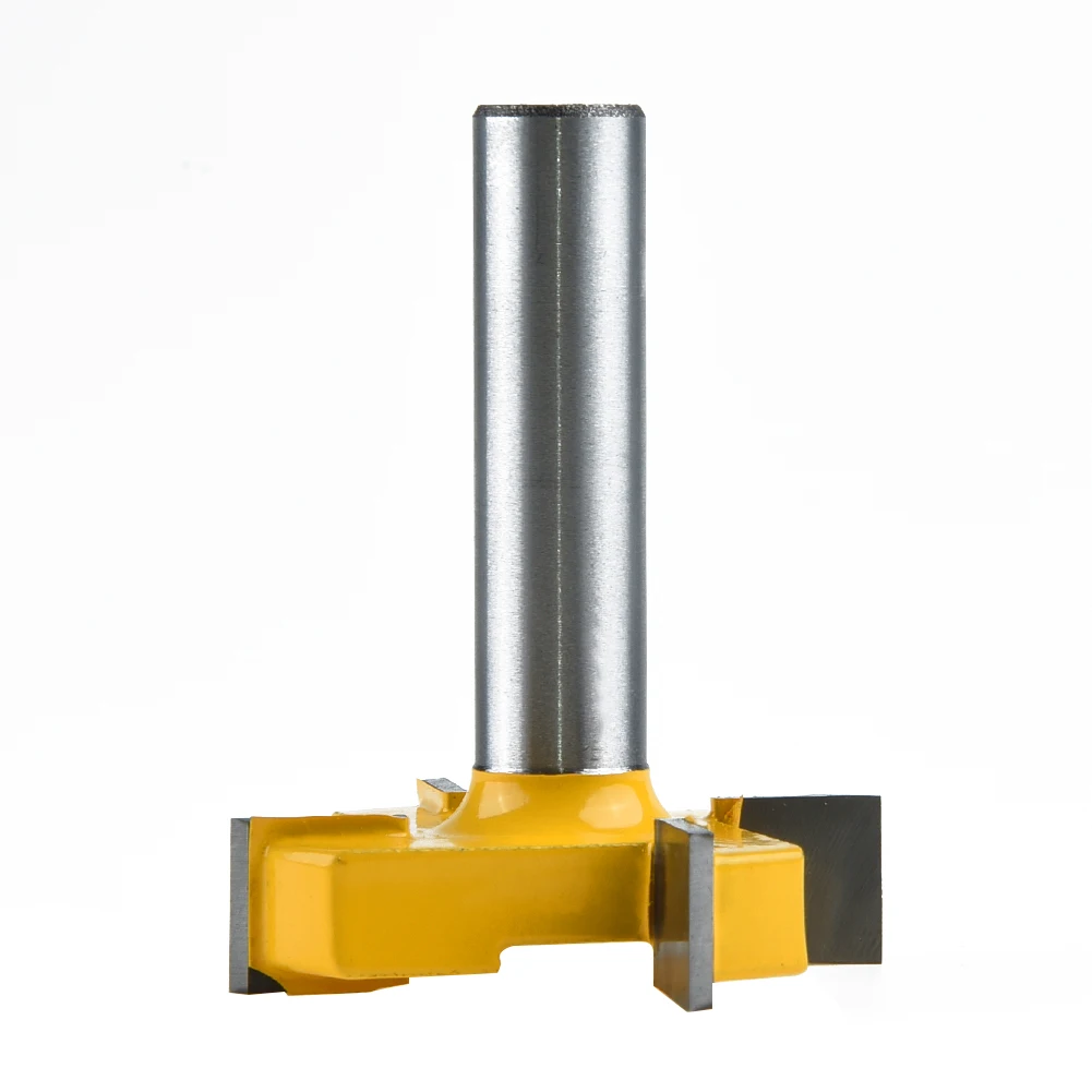 1/2 Inch Shank CNC Spoilboard Surfacing Router Bit with Carbide Tips Designed for Woodworking and Industrial Applications