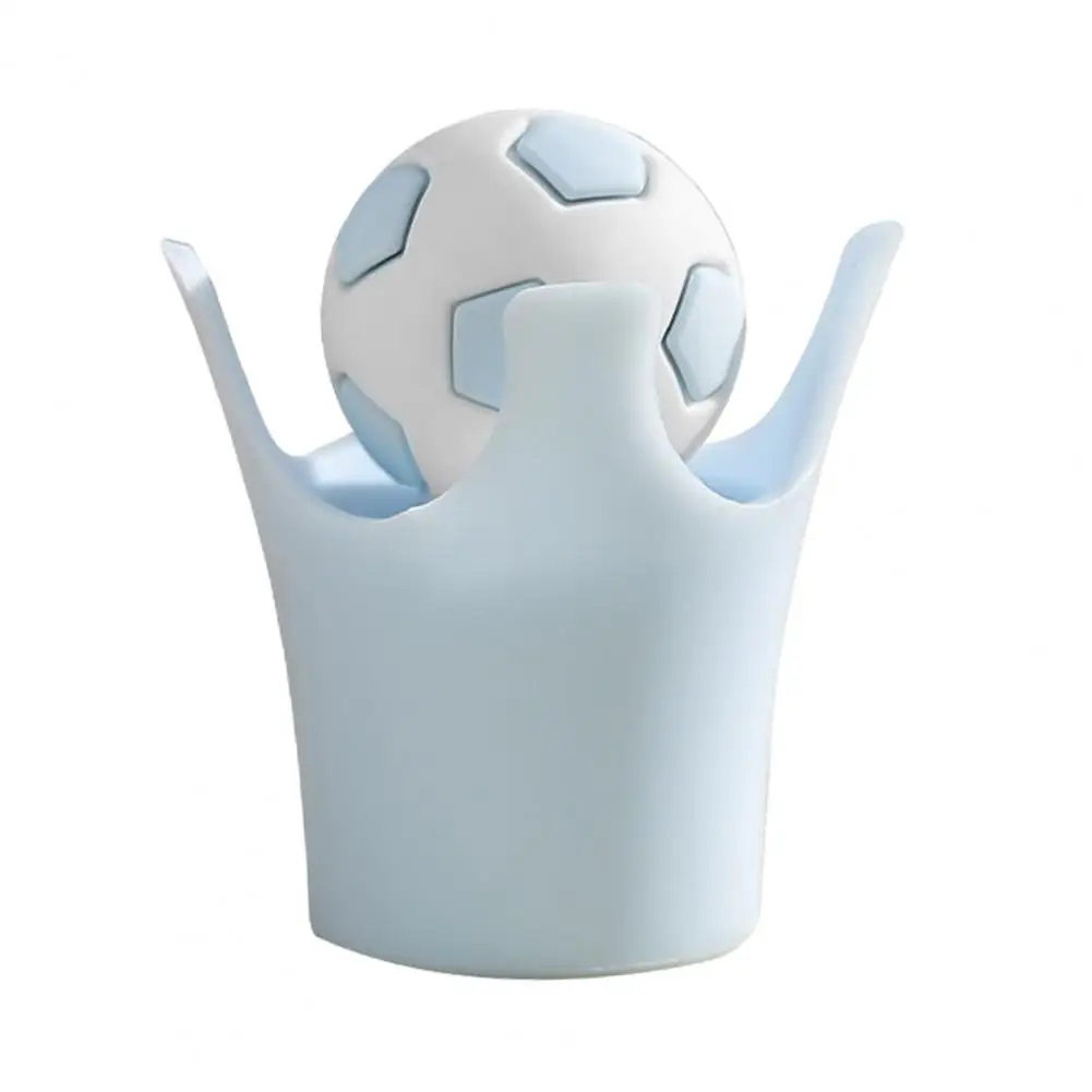 Flexible Drink Sealers Football-shaped Wine Stoppers Silicone Champagne Bottle Savers Leak-proof Sparkling Drink for Home