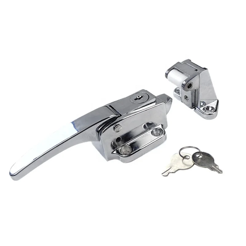

XL-713 Industrial Design Style Zinc Alloy Latches Commercial Kitchen Cabinet Cold Room Oven Door Handle Latch Lock XL-713