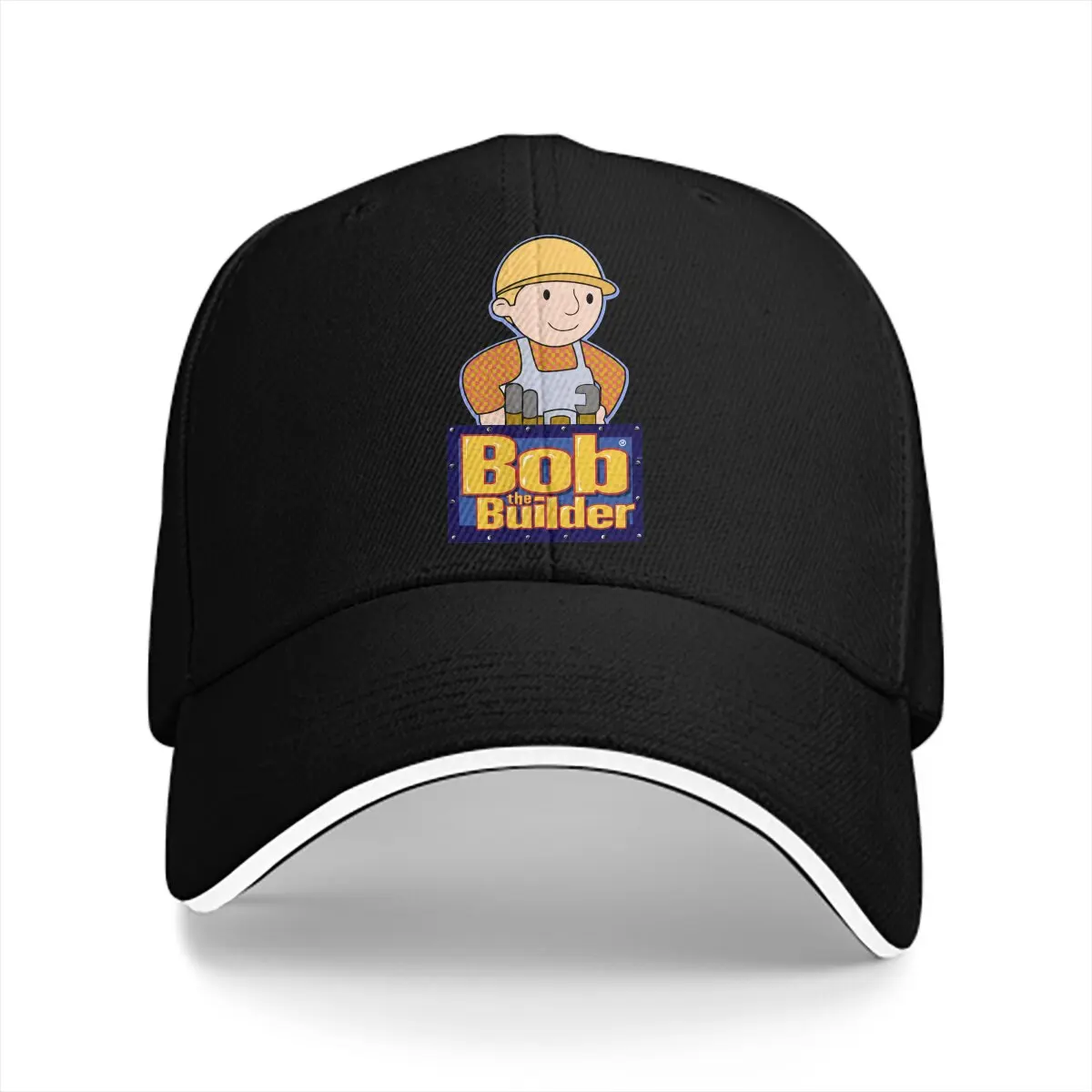 Washed Men's Baseball Cap Confident Sports Snapback Caps Dad Hat Bob The Builder Cartoon Golf Hats