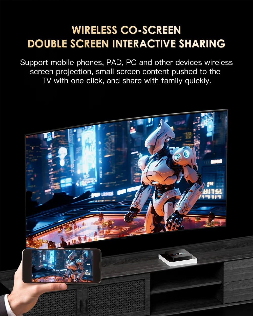 H20PRO Smart TV Box WiFi6 Android 10 6K 4K 3D Media Player TV Box Android 2.4G&5G WIFI Very Fast 1080P Set Top Box
