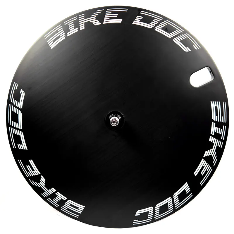 BIKEDOC Carbon Disk Wheel 700C Fixed Gear Wheelset  Rear And Track Wheels