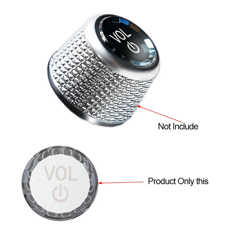Car Crystal Volume Control Knob Button Replacement Trim ABS Cover Switch For BMW X5 X6 G05 G06 G14 G15 G16 G20 G28 X7 G07 Z4 G29