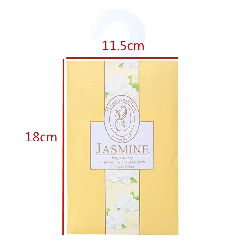 3/6pcs Natural Sachet Aromatherapy Bag Hanging Fragrant Sachet For Wardrobe Closet Car Fragrance Air Freshening Home Supplies