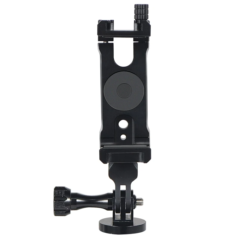 Handy-Ständer halter 360-Grad-Drehung Stativ adapter Kalt schuh 1/4 "Halterung für Smartphone Vlog Selfie Stick Lichter stehen – Detail 21