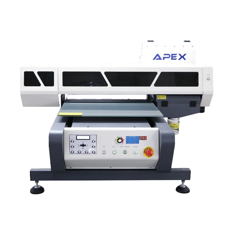 APEX uv 6090 printer uv led printer for acrylic wood paper plastic printing