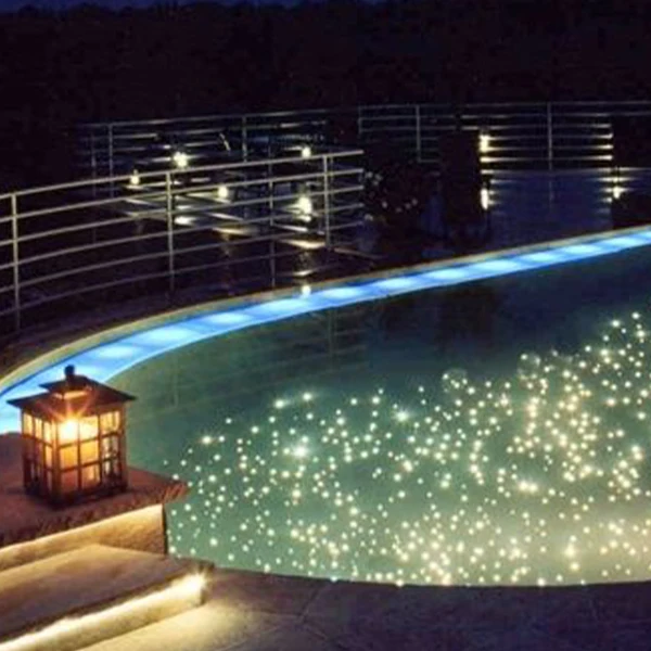 YYHC- Starry Effect Underwater Pond Light Fiber Optic Star Pool Light for Outdoor Safe Swimming Pool Light Product