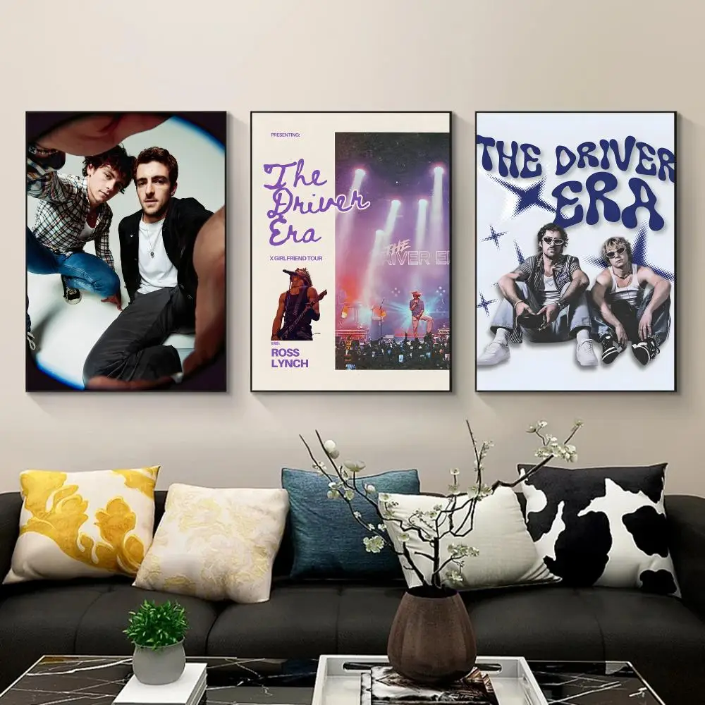Band T-The Driver Era Poster Waterproof PP Self-Adhesive,Removable Wall Decor For Bedroom Entrance Bar Cafe Ideal Gift