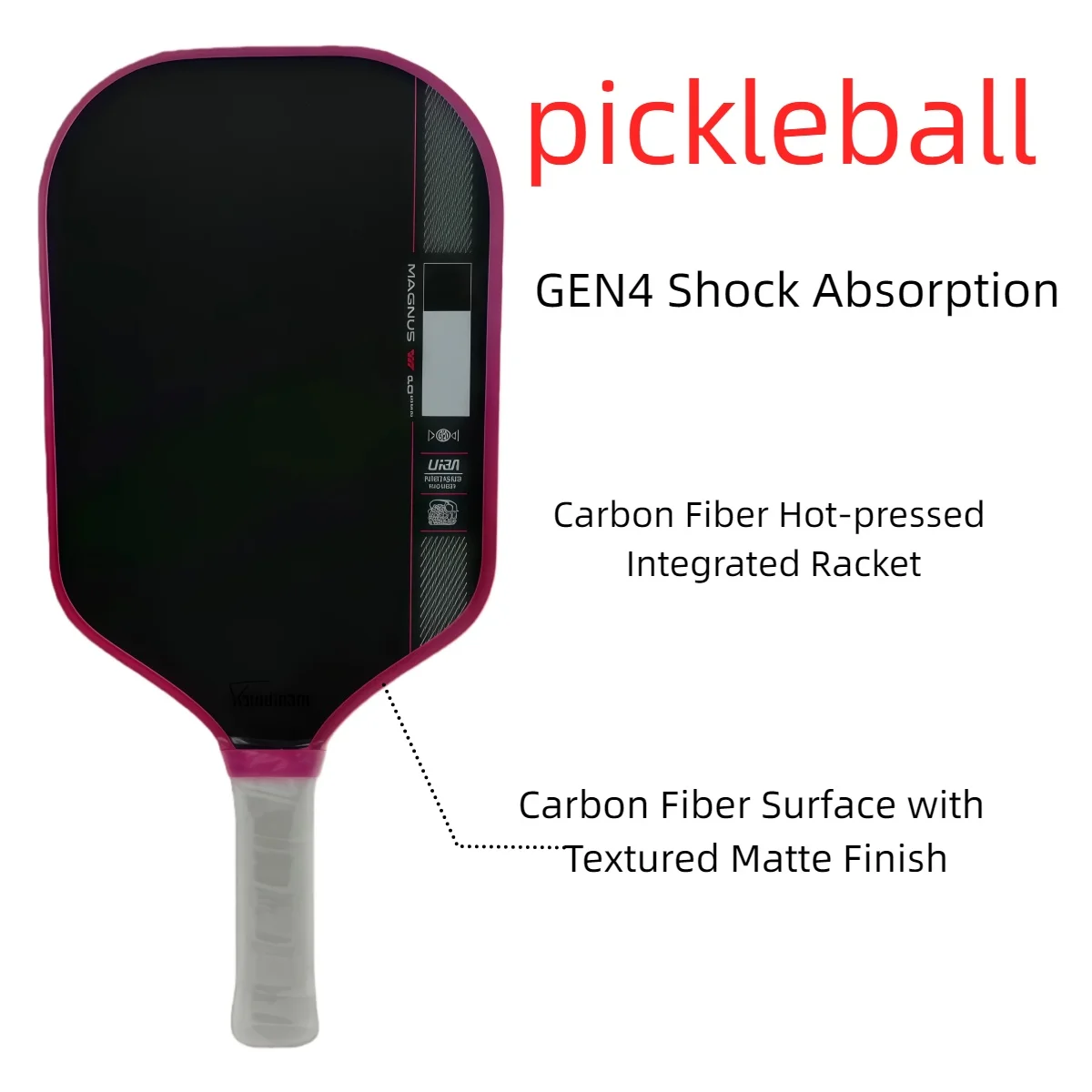 

JOOLA Pickleball Racket New Asia-Pacific Limited Carbon Fiber USAPA/UPA Dual Certification Professional Pickleball