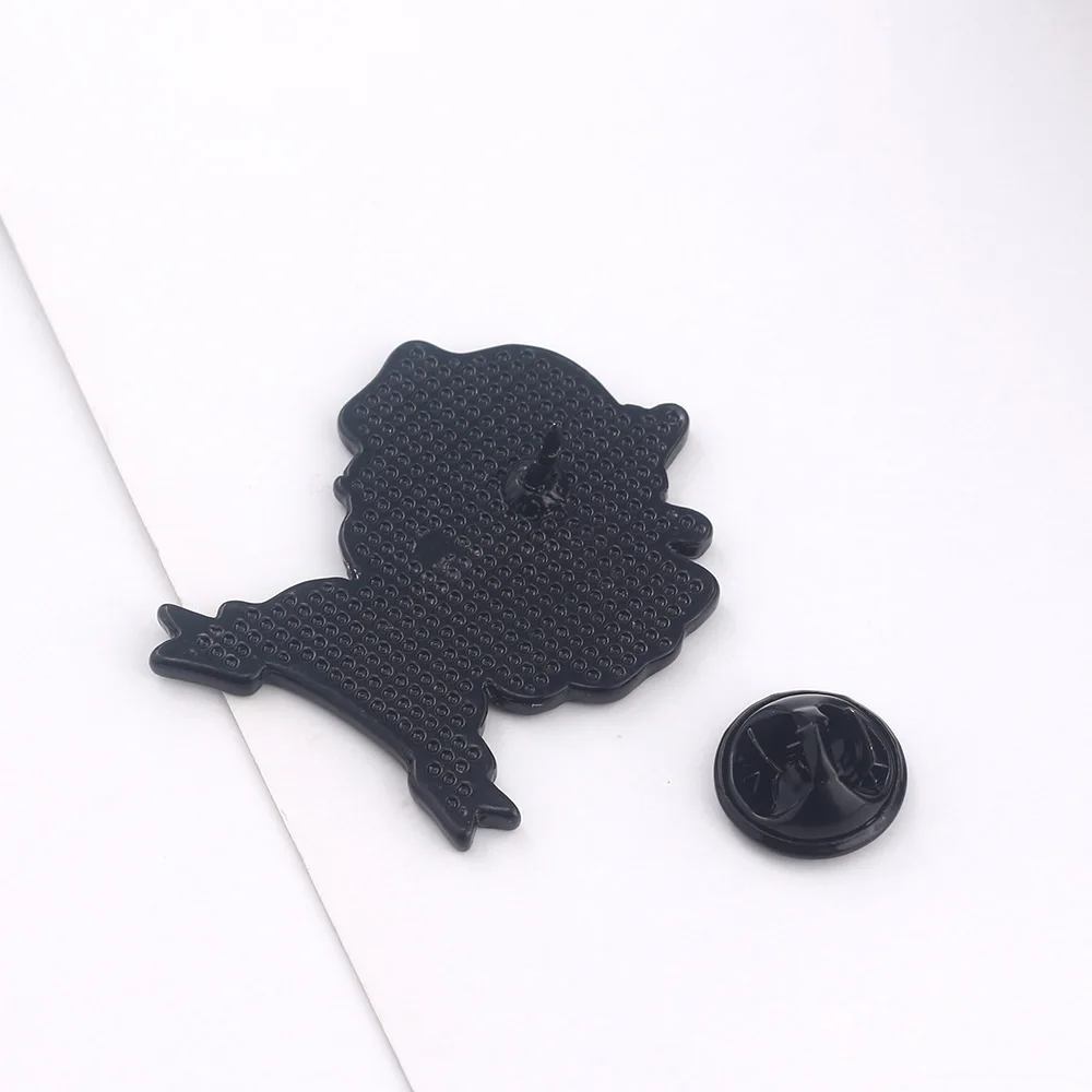 الرجعية الأوروبية عصر النهضة الفن المعادن المينا بروش فان جوخ النفط اللوحة الفن دبوس الرجال النساء على ظهره شارة مجوهرات اكسسوارات #3