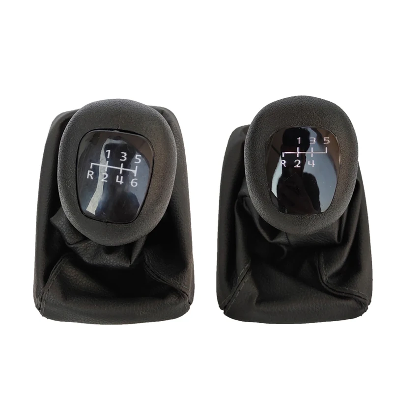 5/6 Speed Gear Shift Stick Knob Leather Boot Gearbox Handle Lever For Mercedes Benz W202 C 93-01 W208 CLK 97-03 W210 E 95-03