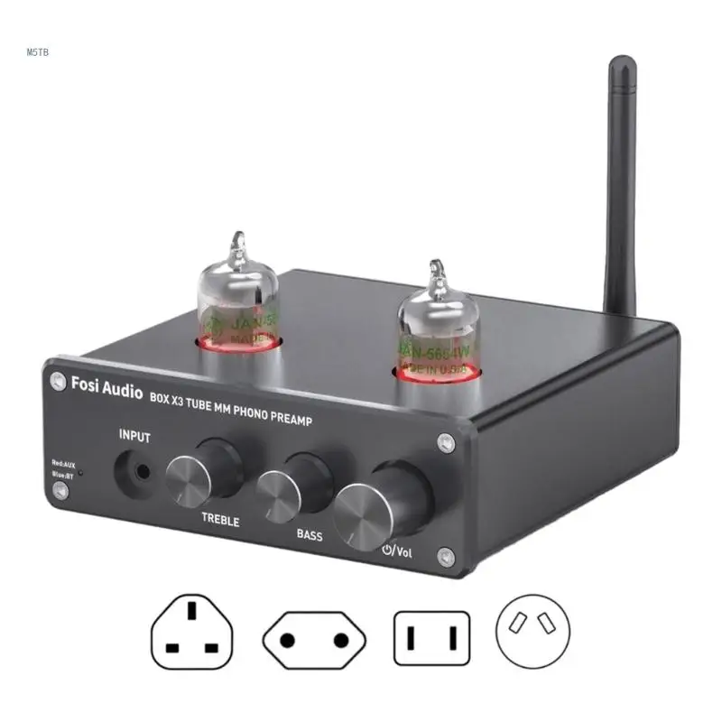 

Mini Preamplifier Phono Preamp Headphone Preamplifier for Record Player Turntable Phonograph Preamp Dropship