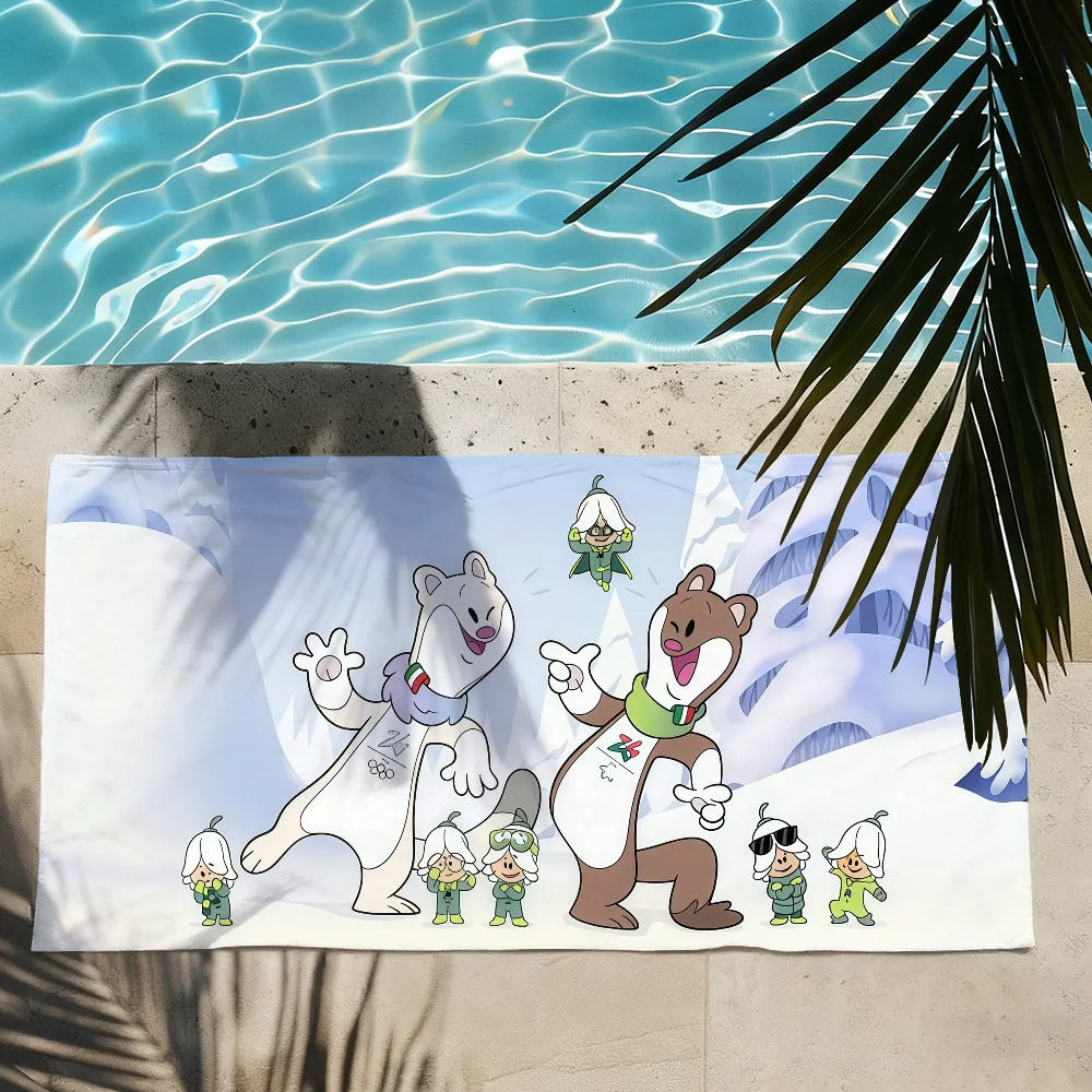 Mascot T-Tina And M-Milo Towel Quick Drying Beach Towels Are Suitable For Swimming Pools Camping Yoga And The Gym