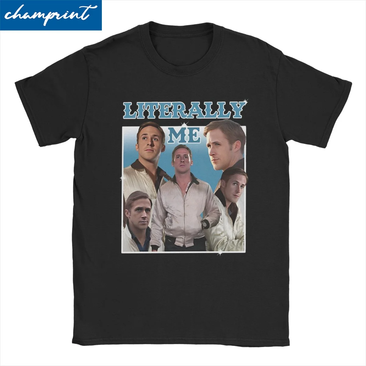 Футболка Мужская/женская из 100% хлопка, с круглым вырезом