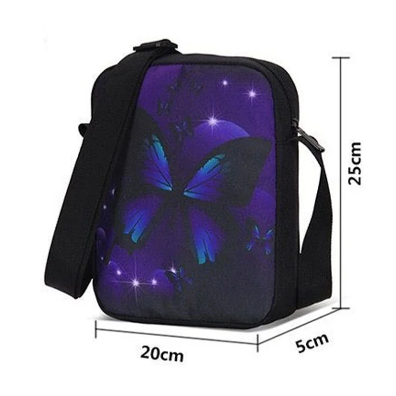 Gorilla Satchel Tag borse a tracolla per Boy Girls Cartoon Printing School Bag Lights Weight Crossbody Bag per bambini Shopping Bag