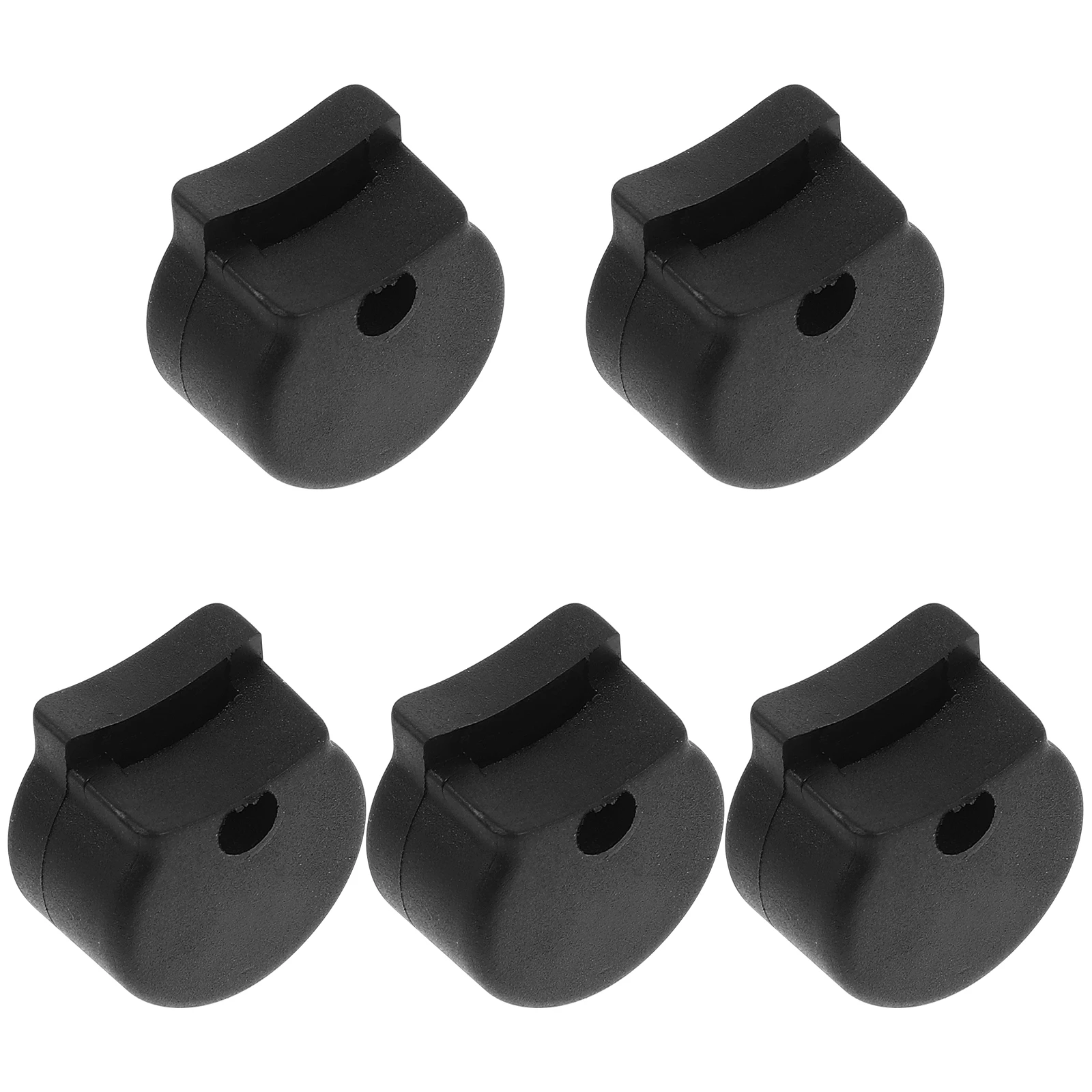 

5 Pcs Clarinet Finger Rest Support Accessory Musical Instrument Thumb Pads Rubber Cushions