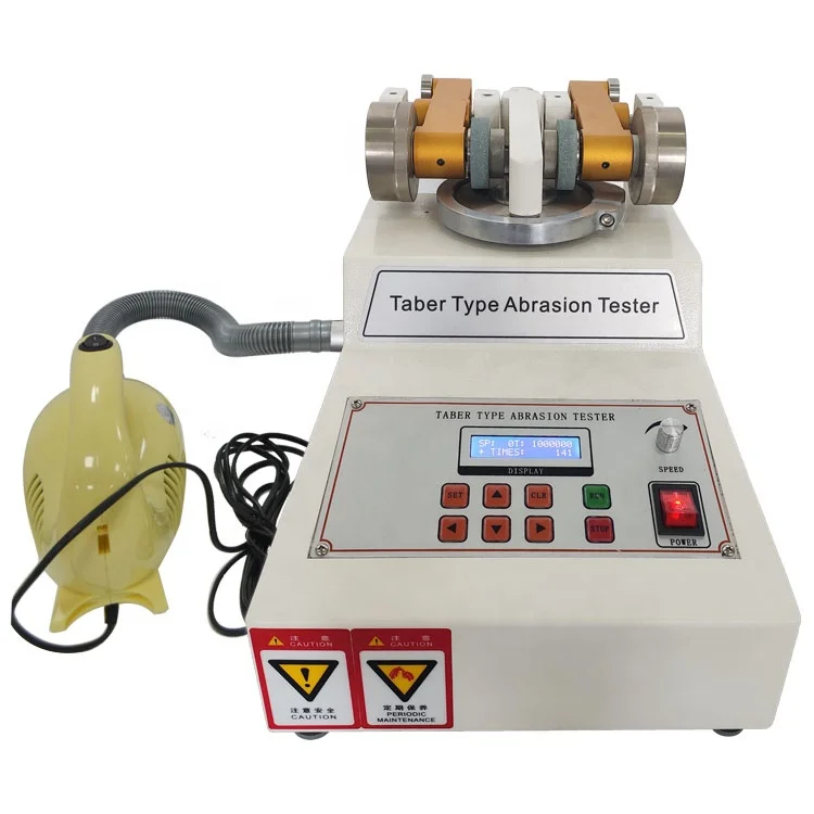 

Taber Type Abrasion Resistance Testing Machine, High Quality Taber Automatic Coating Wear Abrasion Tester Factory