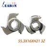 1 Pair 55.3X16XH21 Fine Trimming Cutter Finishing Knife for SCM Edge Banding Machine Woodworking Accessories 1