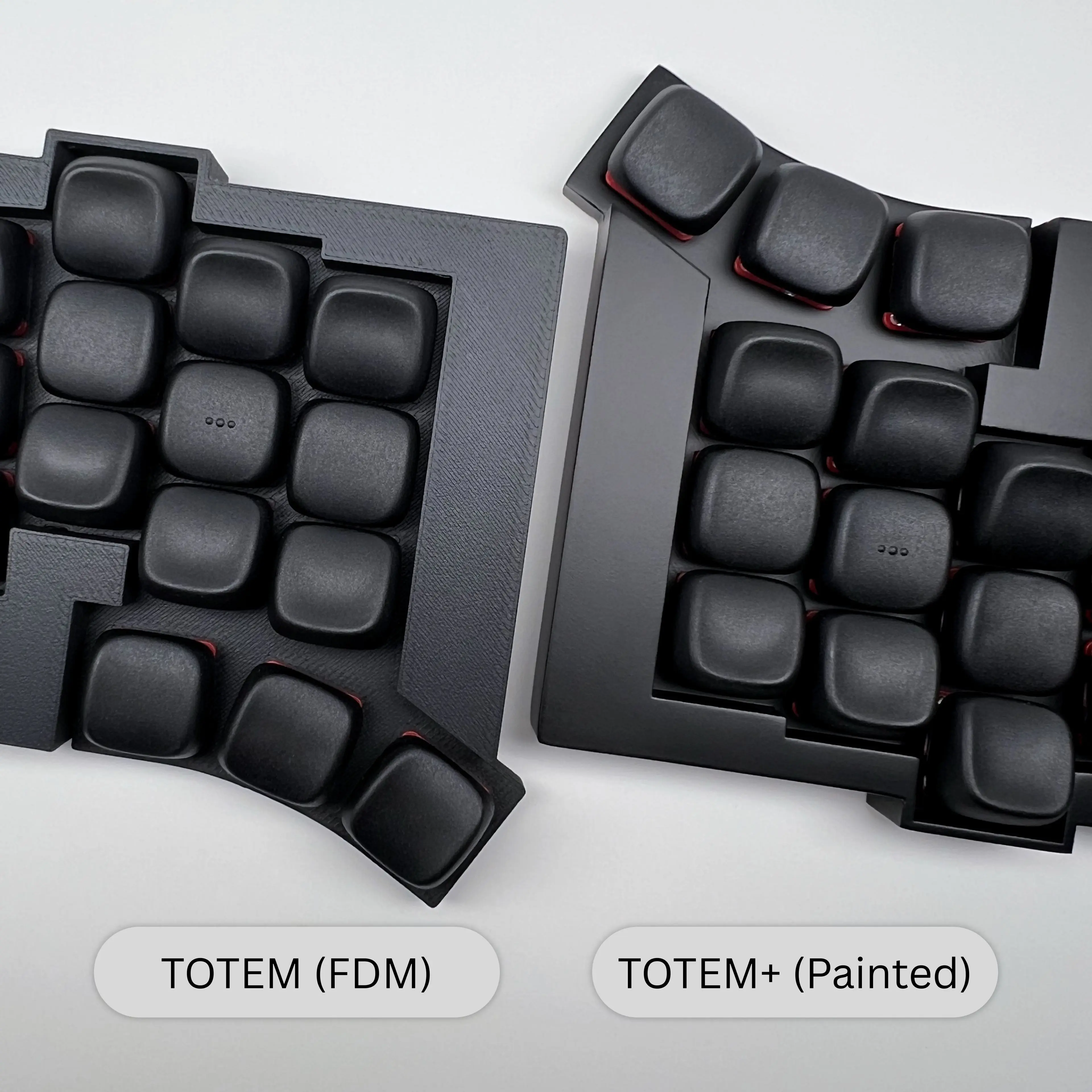 TOTEM + Wireless Split Keyboard - Bluetooth ZMK Choc V1 V2 Low