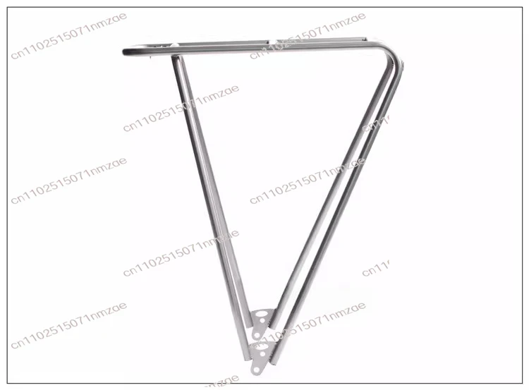 304 Stainless Steel Lightweight Bike Rear Rack Universal Luggage Carrier for Mountain Road Bicycle