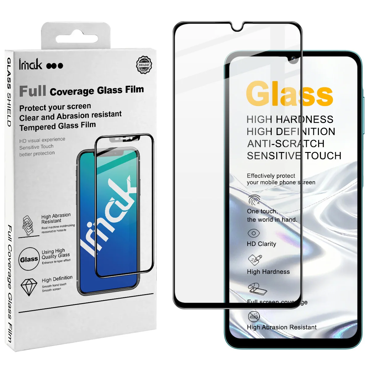 Tempered Glass for Samsung Galaxy M17e 5G  Screen Protector Film IMAK Pro+