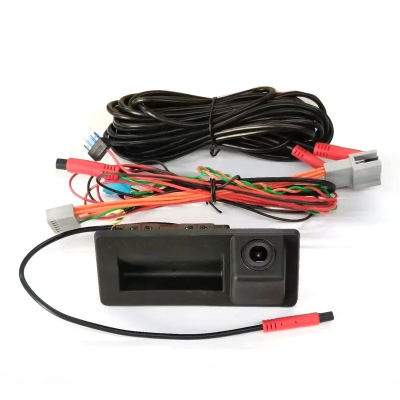 Suitable for Volkswagen Audi original handle buckle integrated HD Image Dynamic trajectory car rearview camera